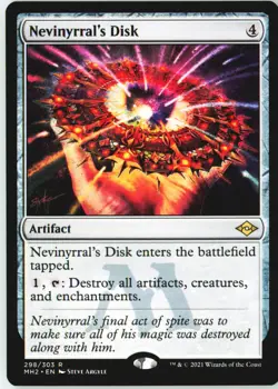 Nevinyrral's Disk 298 Rare Modern Horizons 2 Near Mint - Image 2