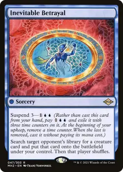 Inevitable Betrayal 47 Rare Modern Horizons 2 Near Mint - Image 1
