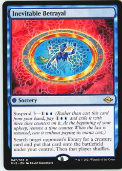 Inevitable Betrayal 47 Rare Modern Horizons 2 Near Mint - Image 2