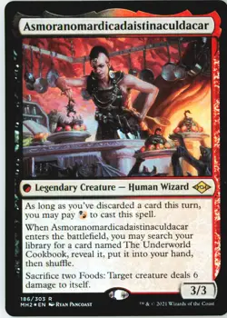 Asmoranomardicadaistinaculdacar 186 Rare Modern Horizons 2 Foil Near Mint - Image 2