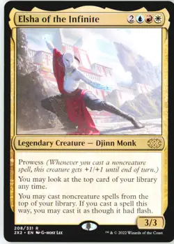 Elsha of the Infinite 208 Rare Double Masters 2022 Near Mint - Image 2