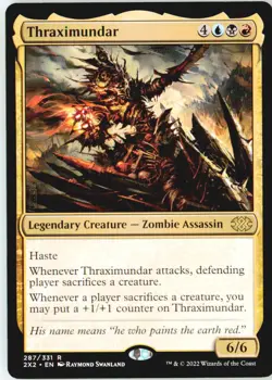 Thraximundar 287 Rare Double Masters 2022 Near Mint - Image 2
