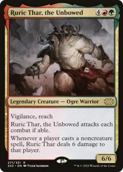 Ruric Thar, the Unbowed 271 Rare Double Masters 2022 Near Mint - Image 1