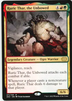 Ruric Thar, the Unbowed 271 Rare Double Masters 2022 Near Mint - Image 2