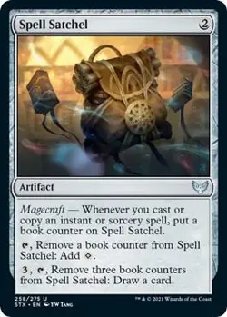 Spell Satchel 258 Uncommon Strixhaven: School of Mages Lightly Played - Image 1