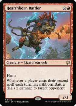 Hearthborn Battler 139 Rare Bloomburrow Near Mint - Image 1