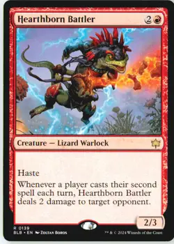 Hearthborn Battler 139 Rare Bloomburrow Near Mint - Image 2