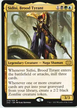 Sidisi, Brood Tyrant 276 Rare Double Masters 2022 Near Mint - Image 2