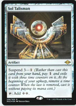 Sol Talisman 236 Rare Modern Horizons 2 Foil Near Mint - Image 2