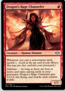 Dragon's Rage Channeler 121 Uncommon Modern Horizons 2 Near Mint - Image 2