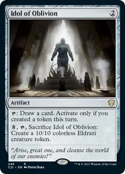 Idol of Oblivion 246 Rare Commander 2021 Near Mint - Image 1