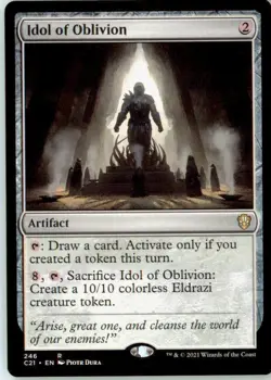 Idol of Oblivion 246 Rare Commander 2021 Near Mint - Image 2