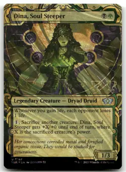Dina, Soul Steeper (Halo Foil) #167 (NM) March of the Machine MUL Magic MTG - Image 1