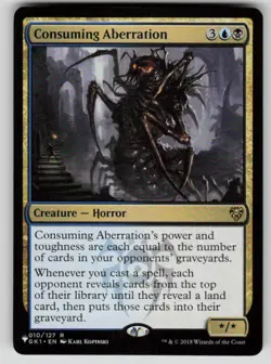 Consuming Aberration Rare The List Reprints 010/127 MTG Near Mint 2020 - Image 1