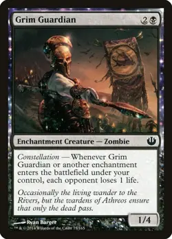 Grim Guardian 73 Common Journey Into Nyx Near Mint - Image 1