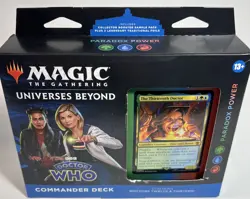 MTG Universes Beyond Doctor Who Commander Deck PARADOX POWER Magic BRAND NEW - Image 2