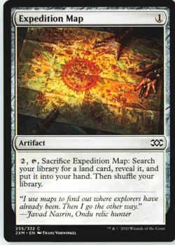Expedition Map 255/332 Common The List Reprints Near Mint - Image 2