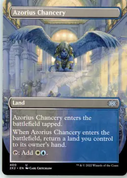 Azorius Chancery (Borderless) 400 Uncommon Double Masters 2022 Near Mint - Image 2