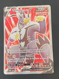 CARTE POKEMON SHIFOURS PF V 150/163 FR ULTRA RARE EB STYLES DE COMBAT - NEUF - Image 1