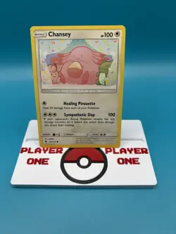 Chansey 152/214 Common Lost Thunder Pokemon Lightly Played - Image 1