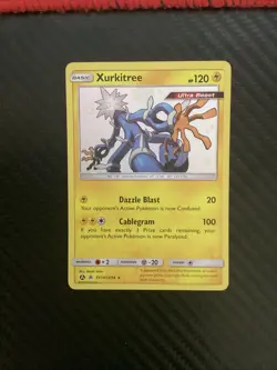 Xurkitree SV14/SV94 Shiny Holo Rare Holo Hidden Fates: Shiny Vault Pokemon NM - Image 1