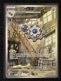Klang 140/086 NM Illustration Rare (EN) - Pokemon TCG SV: Black Bolt - Image 1