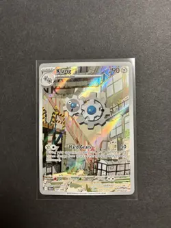 Klang - 140/086 Black Bolt Illustration Rare Pokemon - NM/MINT - Image 1