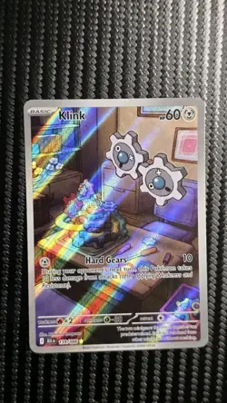 Pokemon TCG Klang 140/086 SV Black Bolt Holo Rare English - Near Mint+ In Hand - Image 1