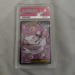 ACE 9 Pokemon Mega Diancie EX 282/217 Ascended Heroes Special Illustration Rare - Image 1