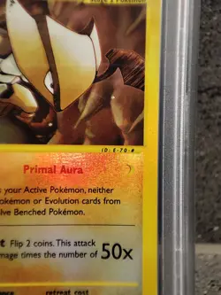 KABUTOPS PSA 9 2003 POKEMON SKYRIDGE #14/144 REVERSE HOLO FOIL MINT - Image 3
