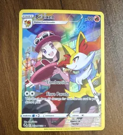 Pokemon Braixen TG01/TG30 Silver Tempest - Image 1