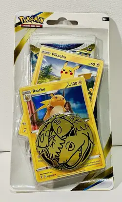 Lot of 4 Pokemon Brilliant Stars Promo Pak- Pikachu, Raichu, Zorua & Zoroark - Image 2