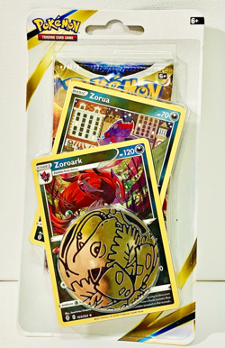 Lot of 4 Pokemon Brilliant Stars Promo Pak- Pikachu, Raichu, Zorua & Zoroark - Image 3