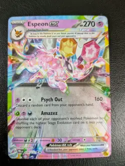 Pokemon TCG Pokemon Espeon ex Espeon Double Rare Holo - Image 1