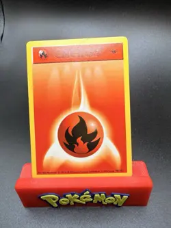 Pokemon 1st EDITION Shadowless Fire Energy #98/102 - 1999 Base Set - NM to MT - Image 1