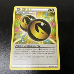 Double Dragon Energy 97/108 UC Roaring Skies LP Pokemon - Image 1