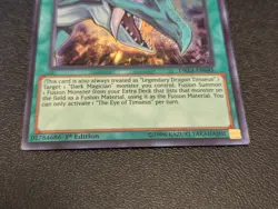 Yugioh TCG The Eye of Timaeus DRL3-EN045 1st Edition Dragons of Legend (LP) - Image 2
