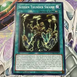 Sudden Thunder Swamp | DUAD-EN072 | Common | 1st Ed | M/NM | YuGiOh - Image 1