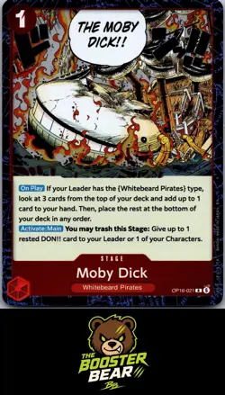 Moby Dick OP16-021 OP16 R One Piece NM/M ENG - Image 1