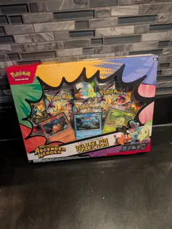 Pokemon TCG Mega Evolution Ascended Heroes First Partners Deluxe Pin Collection - Image 1