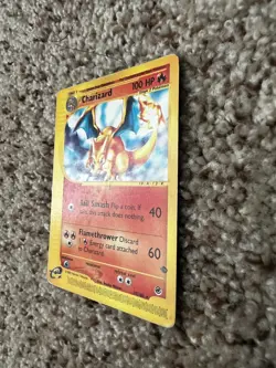 Charizard 039/165 Expedition Base Set Regular Rare Non-Holo Pokemon TCG MP - Image 2