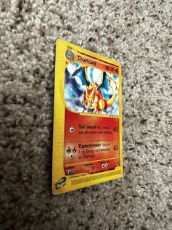 Charizard 039/165 Expedition Base Set Regular Rare Non-Holo Pokemon TCG MP - Image 3