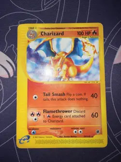 Charizard 039/165 Expedition Base Set Rare Non-Holo LP-/HP+ (edges) - Image 1