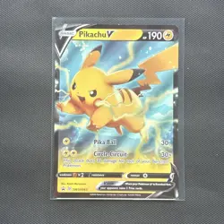 Pikachu V SWSH063 - Black Star Promo - Ultra Rare Holo Pokemon Card - Image 1