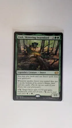 Zask Skittering Swarmlord Magic: The Gathering Card J22 - Image 1