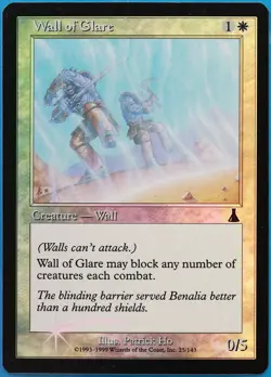 Wall of Glare FOIL Urza's Destiny PLD White Common CARD (493864) ABUGames - Image 1