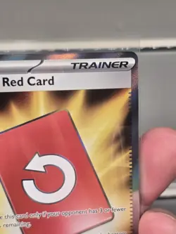 Special Red Card 113/086 Holo | Me04: Chaos Rising | Pokemon TCG English UR NM - Image 3