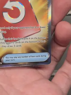 Special Red Card 113/086 Holo | Me04: Chaos Rising | Pokemon TCG English UR NM - Image 4