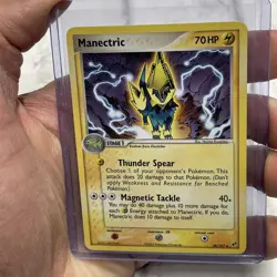 Pokemon TCG Card 2005 Deoxys - Manectric 38/107 Vintage Nintendo NM Vtg Uncommon - Image 1