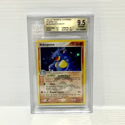 Nidoqueen Reverse Holo 9/112 - FRLG - Graded Pokemon Card - BGS 9.5 (PSA 10) - Image 1